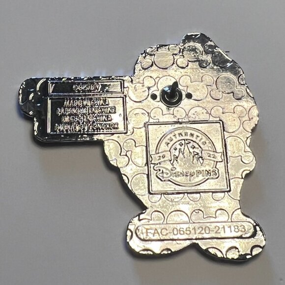 snow white – happy “work hard be nice” disney trading pin - Picture 2 of 2